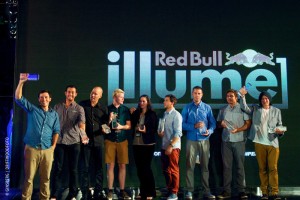 Red Bull Illume Category Winners at the Awards Ceremony in Hong Kong